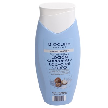 Lotiune de corp hidratanta cu minerale marine, Biocura, 500ml, albastra Lotiune de corp hidratanta cu minerale marine, Biocura, 500ml, albastra