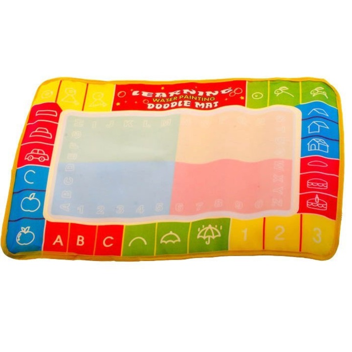 Szőnyeg szett rajzoláshoz vízzel és jelölővel, Jokomisiada, +3 év, Multicolor