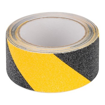 Banda anti-alunecare, galben-negru, 0.75x50mm, 5m, rebel Banda anti-alunecare, galben-negru, 0.75x50mm, 5m, rebel