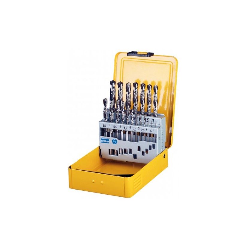 Set burghie pentru metal 19 bucati, 1-10mm, HSS-G, DeWALT, DT5923