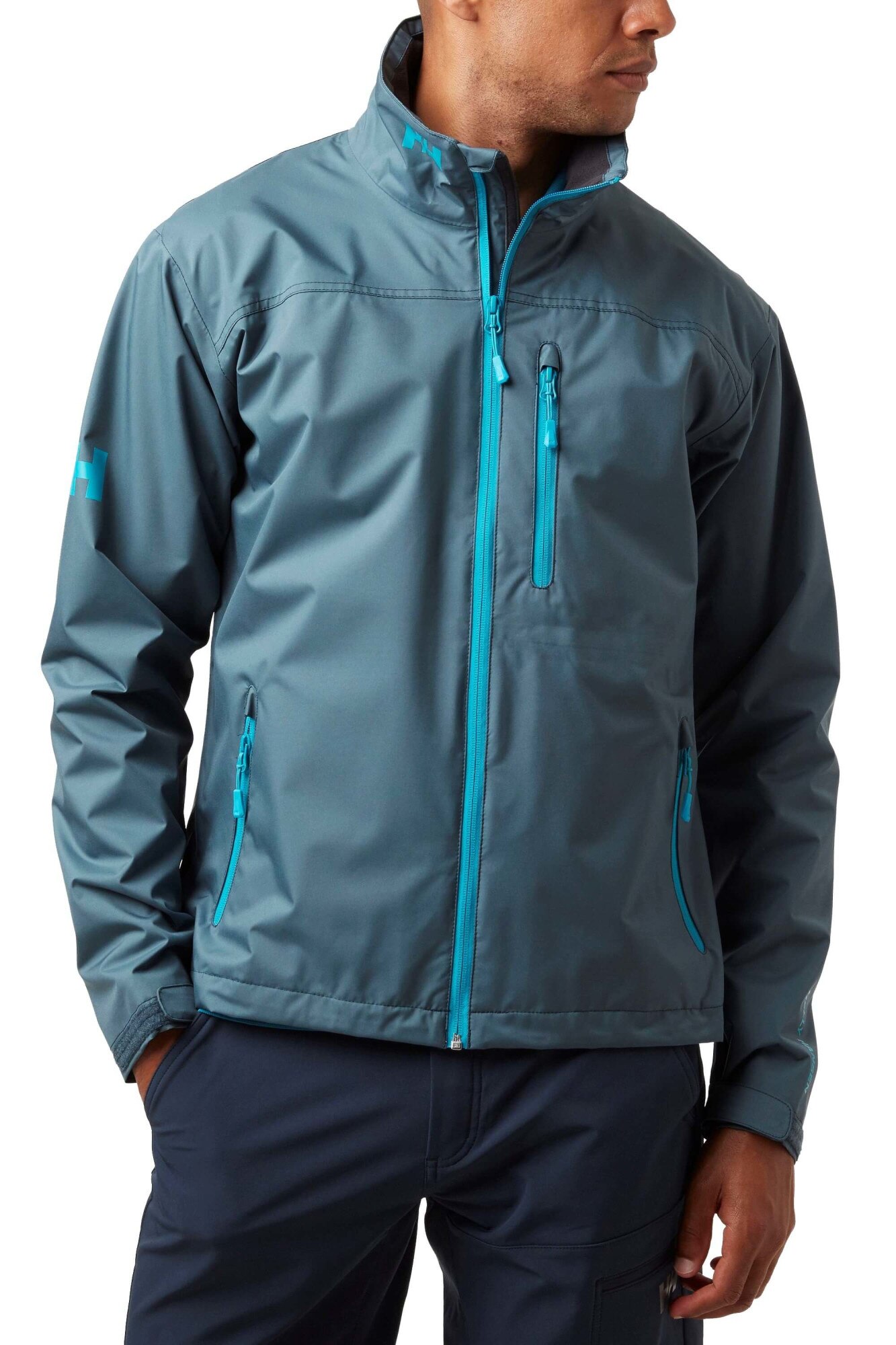 Jacheta de ploaie, Helly Hansen Crew Jacket, Albastru
