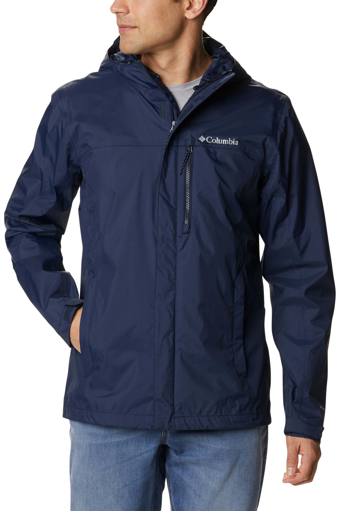 Jacheta de ploaie, Columbia Pouring Adventure II Jacket, Albastru
