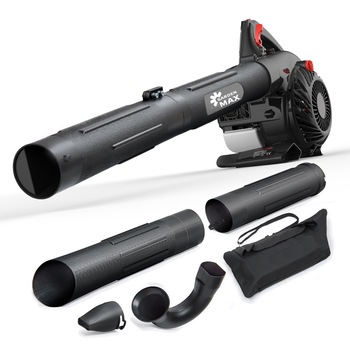 Suflanta/aspirator pentru frunze cu tocator Garden MAX BV3405, 1CP, 25.4cc, 2 timpi, 7500 RPM, 62.7 m/s viteza aer, benzina Suflanta/aspirator pentru frunze cu tocator Garden MAX BV3405, 1CP, 25.4cc, 2 timpi, 7500 RPM, 62.7 m/s viteza aer, benzina