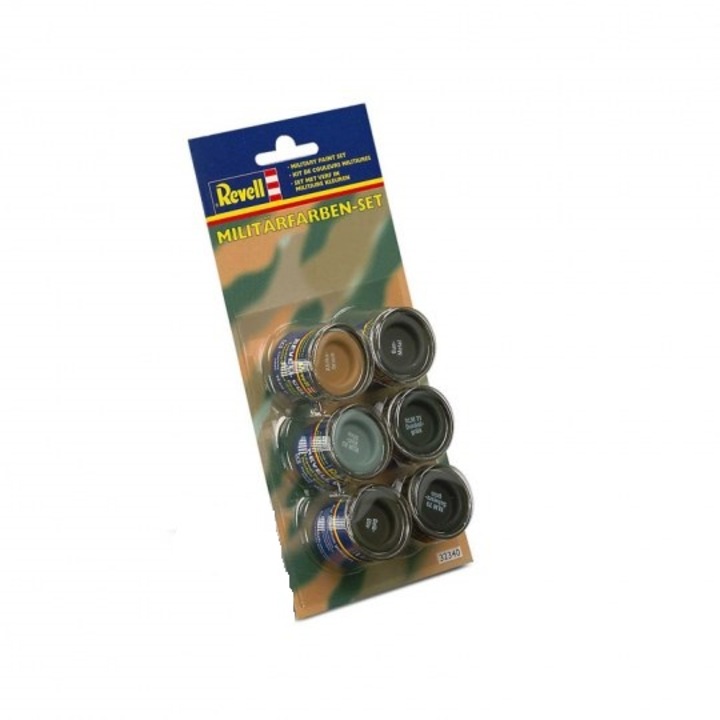 Цветен комплект Revell Military, 6 нюанса