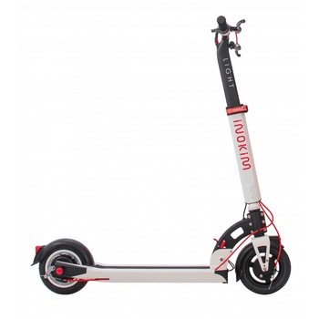 Trotineta electrica Myway Inokim Light 2 Hero White, Display, Viteza max 25 km/h, Putere motor 350W, Baterie Li-Ion 36V/7,8Ah Trotineta electrica Myway Inokim Light 2 Hero White, Display, Viteza max 25 km/h, Putere motor 350W, Baterie Li-Ion 36V/7,8Ah