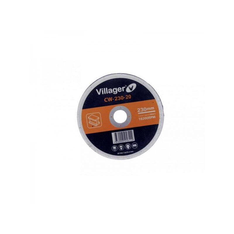 Disc polizor GW23060 - 230x6x22.23 mm Villager VL038347