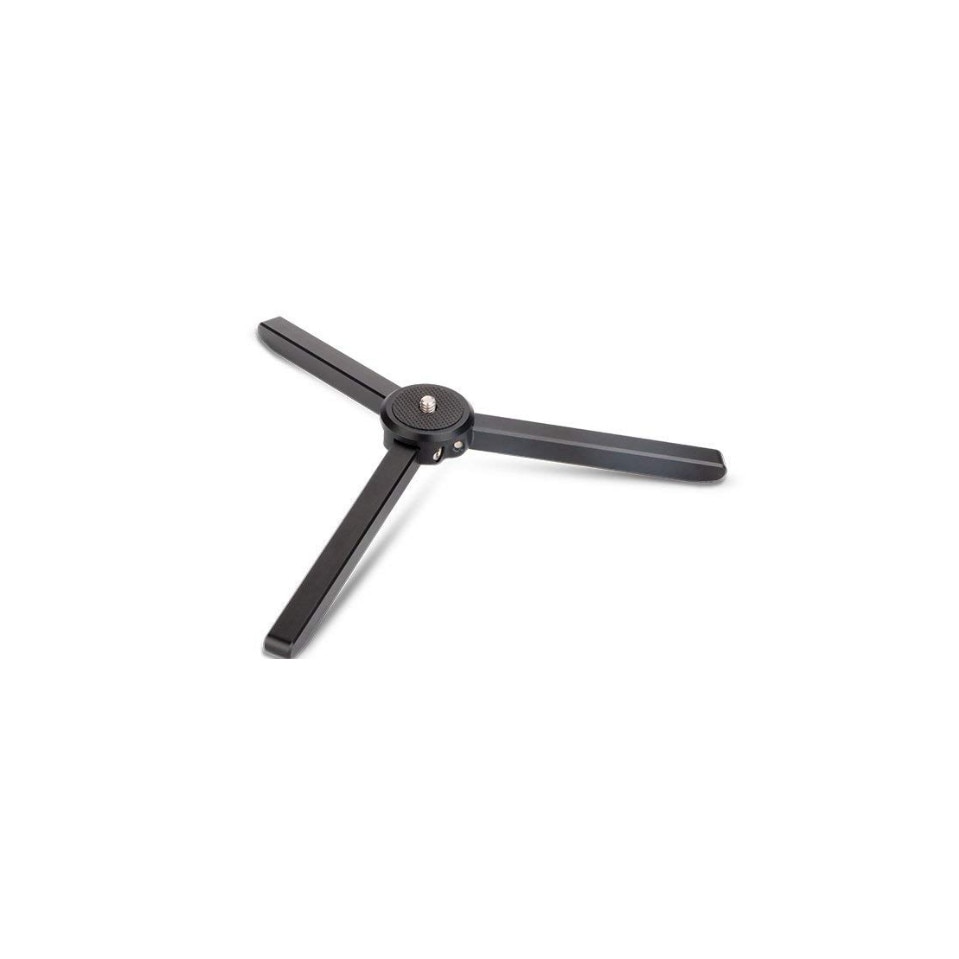 Grip mini trepied metalic 2 in 1 pentru camere smartphone