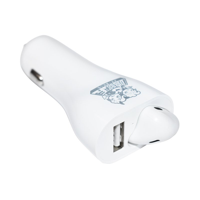 Casca bluetooth incarcare la priza auto tip bricheta