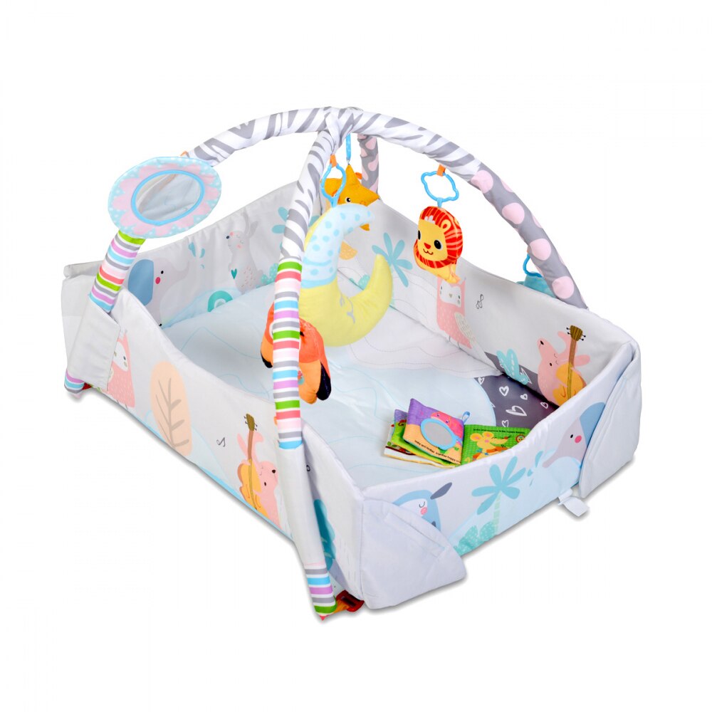 Centru de activitati Play Mat Oasis Grey