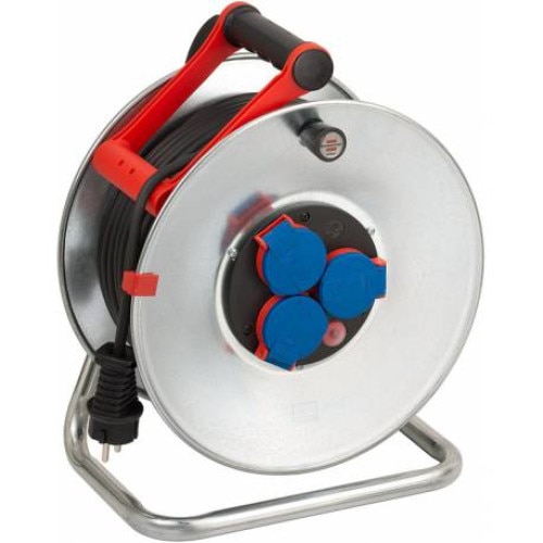 Rola priza multipla Brennentuhl 3 prize, cablu 55m, IP44