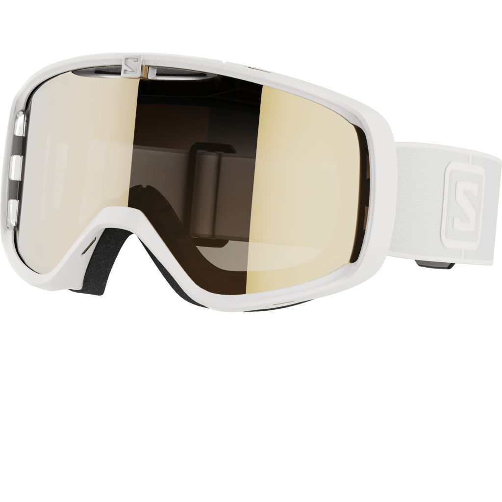 Ochelari schi unisex Salomon Aksium Acces Alb