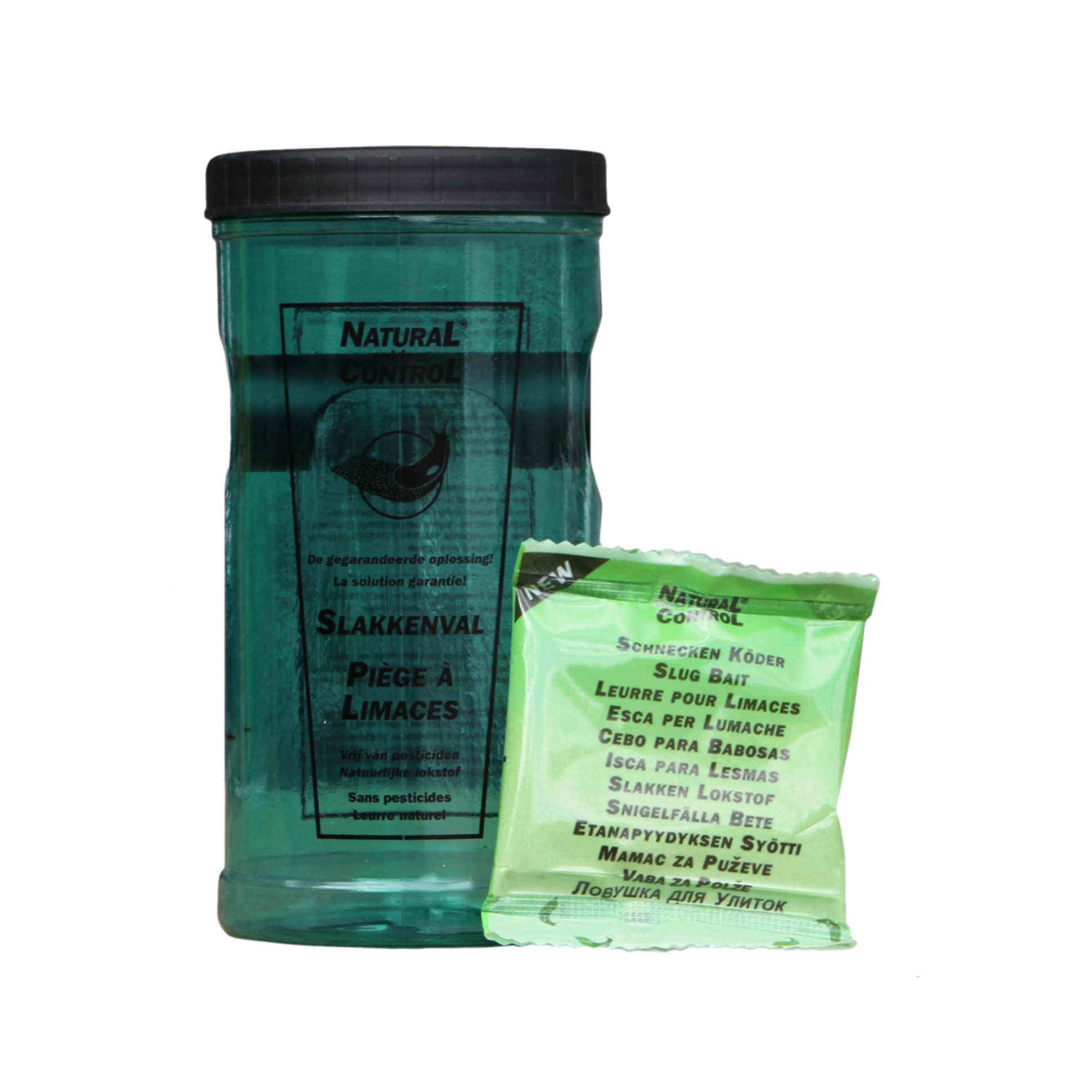 Set capcana cu 1 plic de momeala pentru melci, Swissinno Natural Control