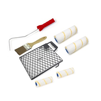 Set pentru zugravit cu rezerve si gratar Hansa HNS997021, 7 piese Set pentru zugravit cu rezerve si gratar Hansa HNS997021, 7 piese