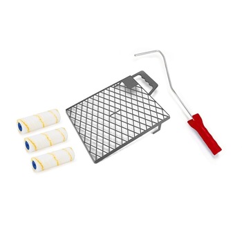 Set pentru zugravit cu trafalet si gratar Hansa HNS997012, 5 piese Set pentru zugravit cu trafalet si gratar Hansa HNS997012, 5 piese