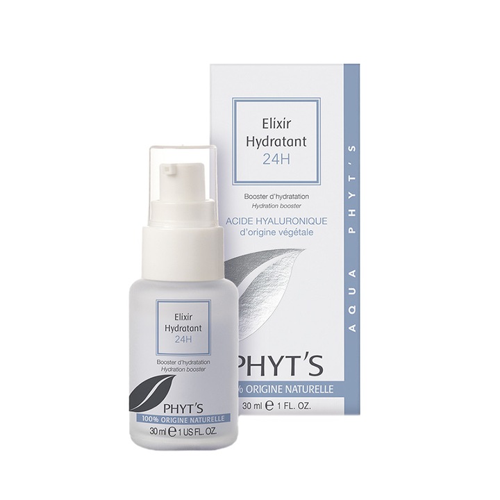 Elixir hidratant cu Acid Hialuronic BIO Hydratant 24H Aqua Phyt's, 30ml