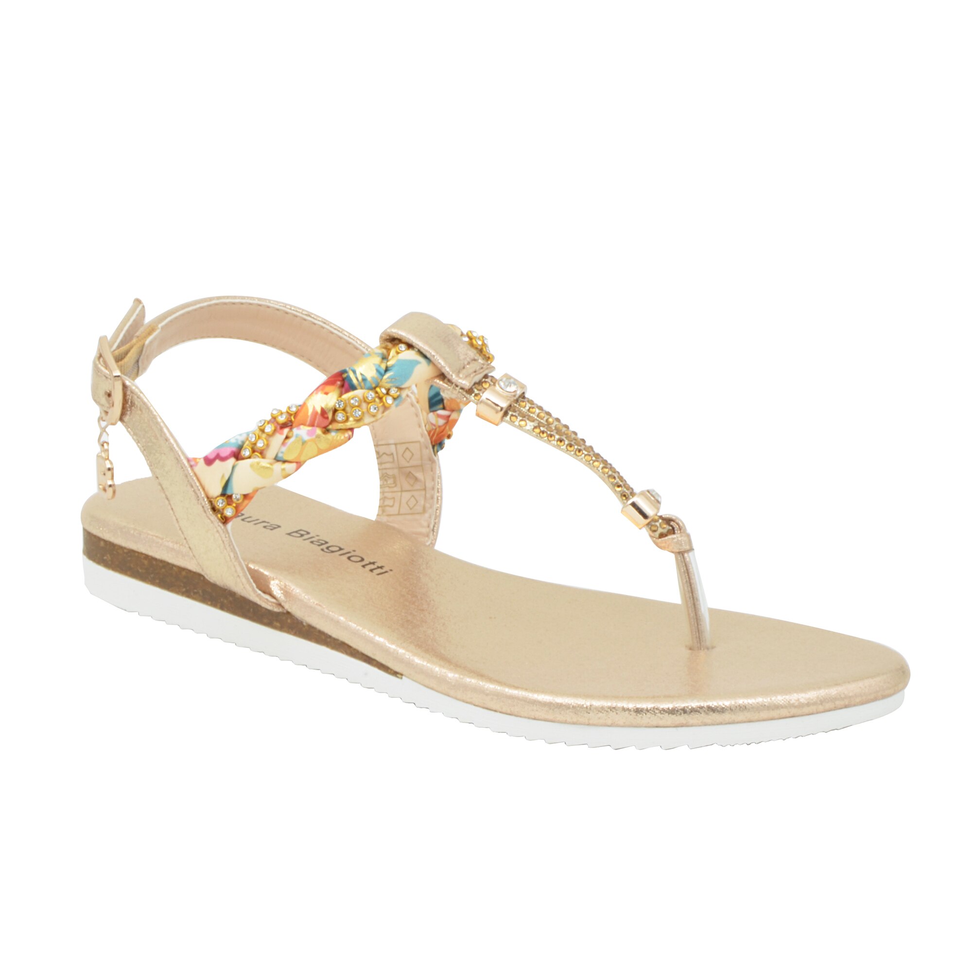 Sandale dama Laura Biagiotti, 6849, Auriu, 39