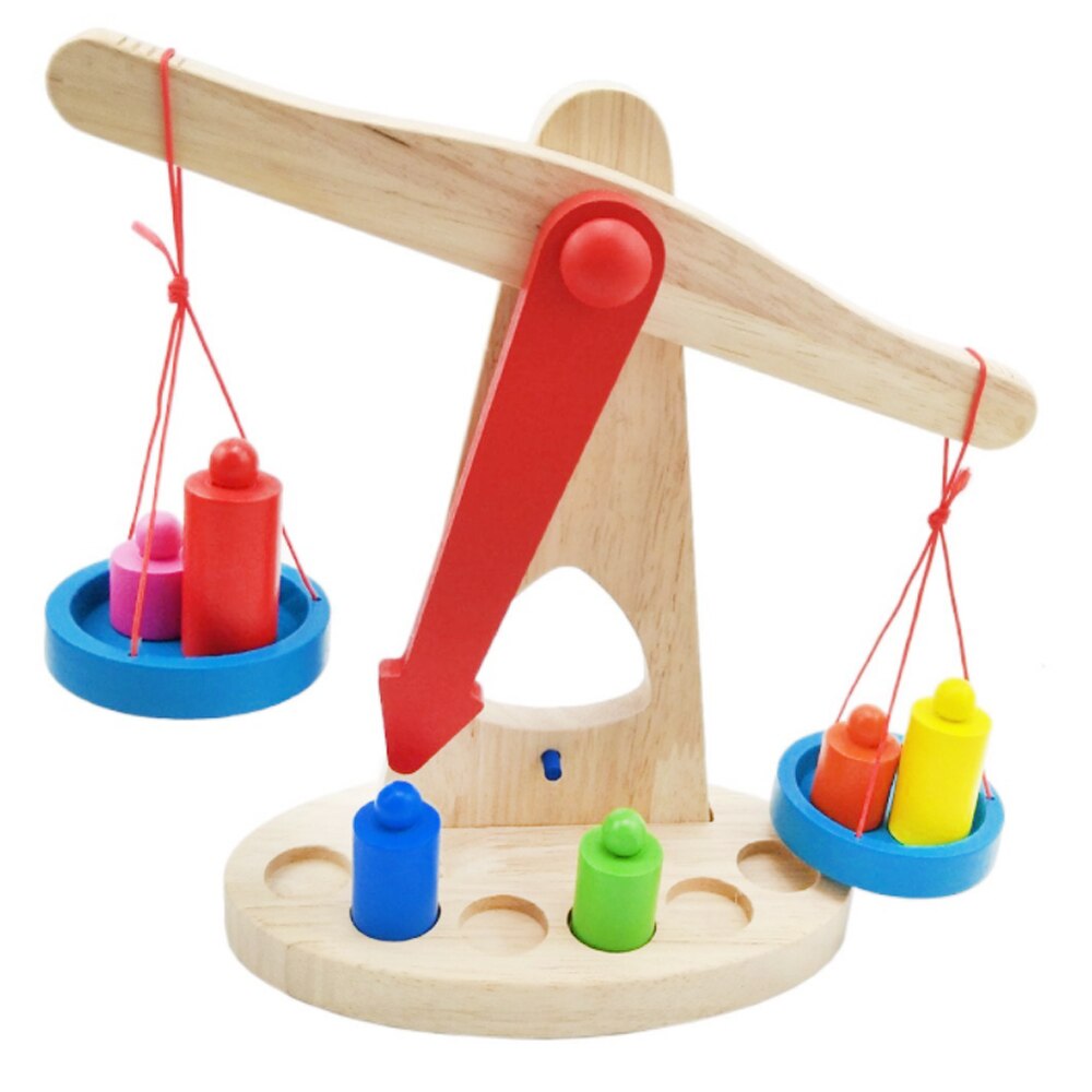 Balanta din lemn cu greutati, WD9506 RCO®