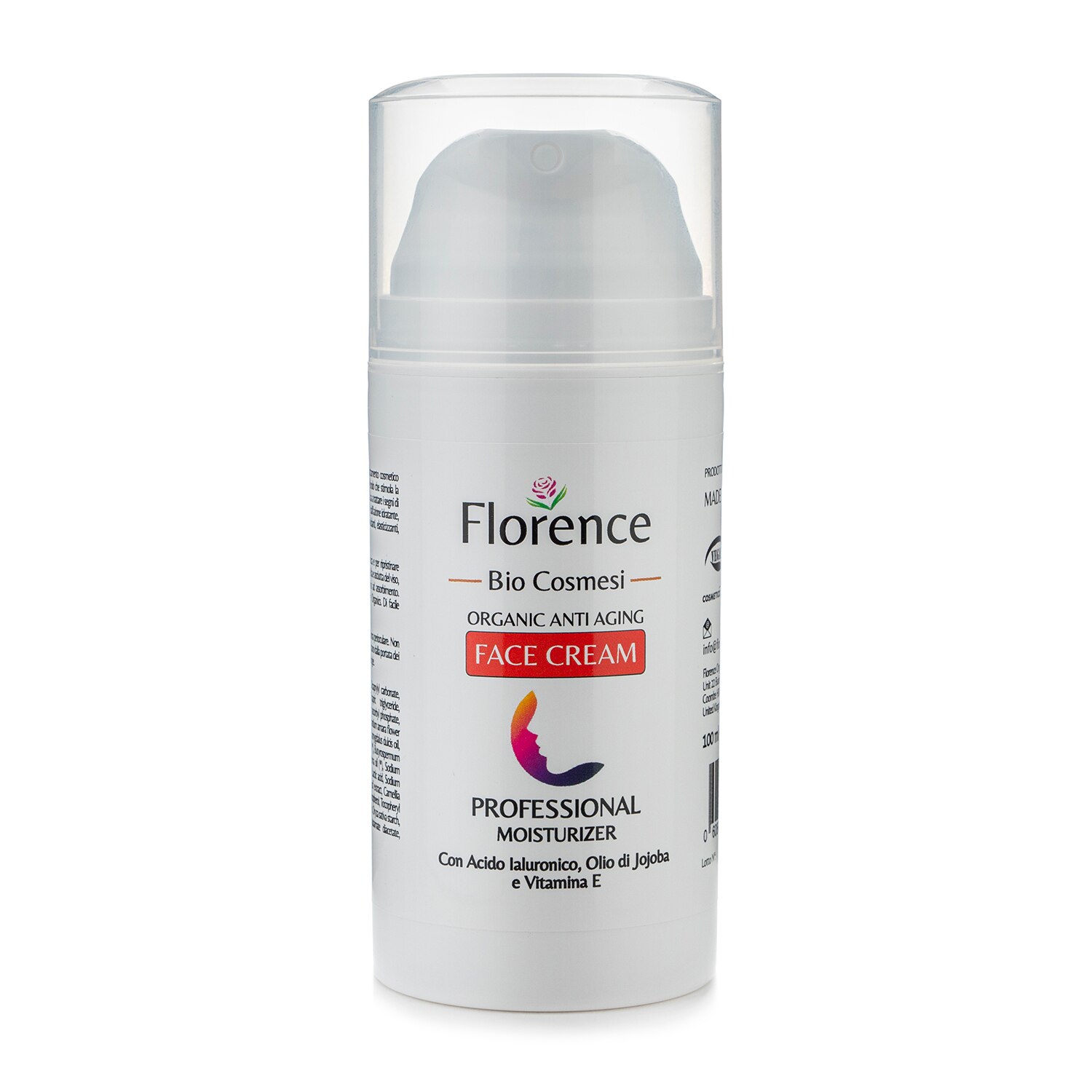 Crema de fata, Florence, hidratanta,cu acid hialuronic 100 ml