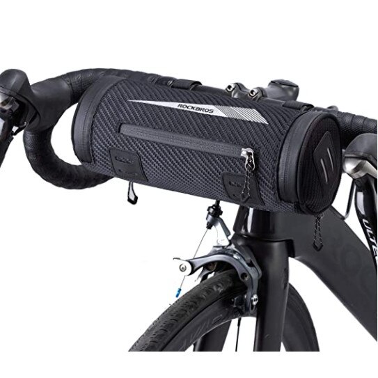 Geanta de Ghidon pentru Bicicleta, Rockbros, 2 L, Nylon/Textil, Negru