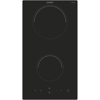 Plita incorporabila Candy CID 30/G3, Inductie, 2 zone de gatit, Touch control, 30 cm, Neagra