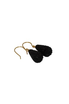 Cercei dama, Matica Jewellery, Cristale Swarovski, Argint placat cu aur, Auriu/Negru Cercei dama, Matica Jewellery, Cristale Swarovski, Argint placat cu aur, Auriu/Negru