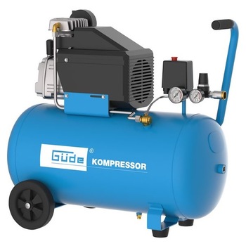 Compresor cu ulei cu un cilindru 260/10/50 Guede GUDE50129, 1500 W, 50 L, 10 bari Compresor cu ulei cu un cilindru 260/10/50 Guede GUDE50129, 1500 W, 50 L, 10 bari