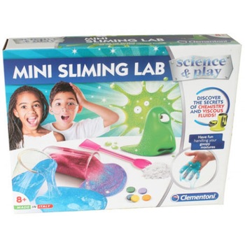 Set de joaca Experiment Mini Sliming Lab, Clementoni Set de joaca Experiment Mini Sliming Lab, Clementoni