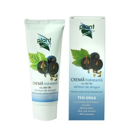Crema Hidratanta Cu Ulei De Samburi De Struguri Ten Gras 75 Ml Plant Activ Emag Ro