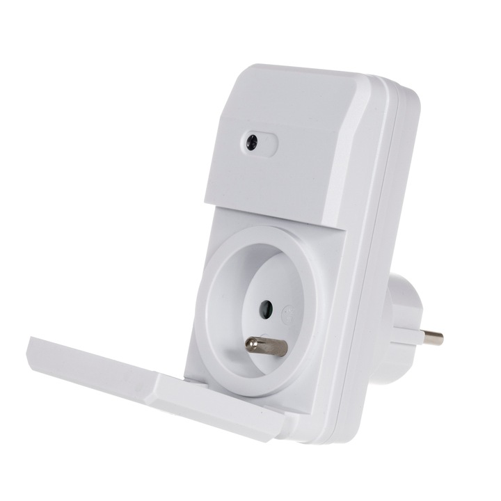 Букса с дистанционно Maclean MCE158, бяла