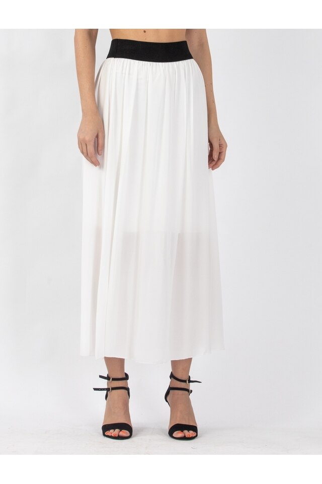 Fusta Dama Kingston Alb, Marime Unica