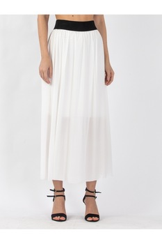 Fusta Dama Kingston Alb, Marime Unica Fusta Dama Kingston Alb, Marime Unica