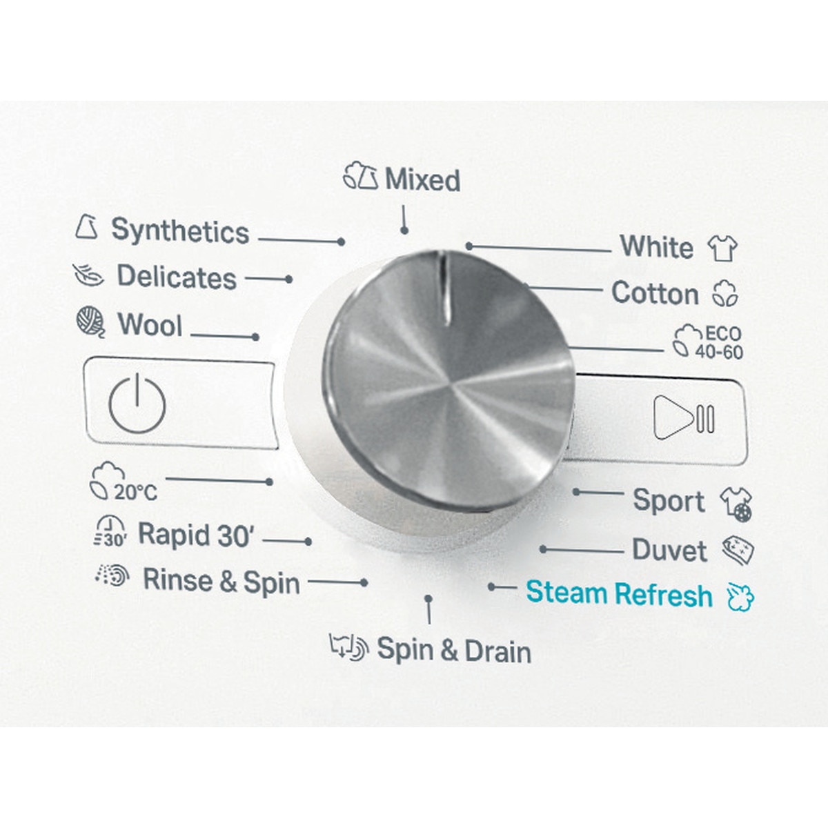 Masina de spalat rufe Whirlpool FFB 9458 WV EE, 9kg, 1400rpm, alb, 63x60x85cm