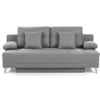 Canapea extensibila Minimaxx Maverick, 201x92 cm, stofa culoare Gri Canapea extensibila Minimaxx Maverick, 201x92 cm, stofa culoare Gri