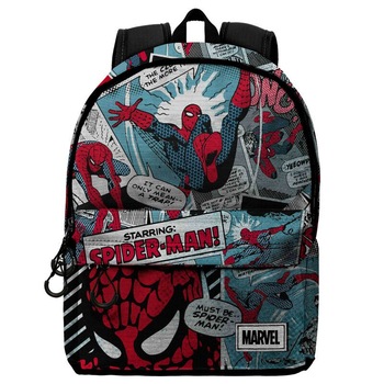 Ghiozdan Marvel Spiderman Brush 45x37x15cm, Multicolor Ghiozdan Marvel Spiderman Brush 45x37x15cm, Multicolor