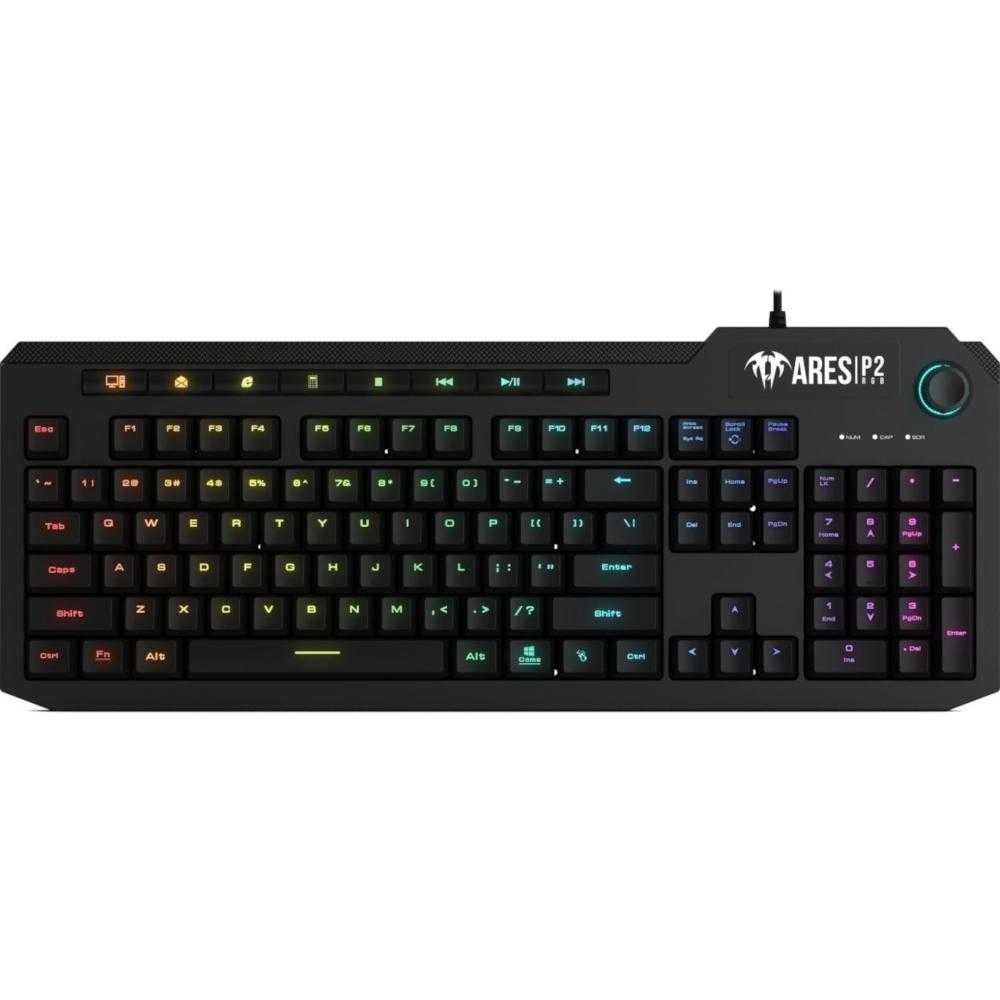 Kit tastatura + mouse Gamdias Ares P2, Negru