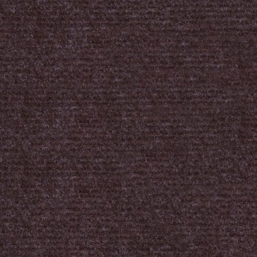 Covor pentru expozitii striat, maro, 1,6 x 15 m 287675