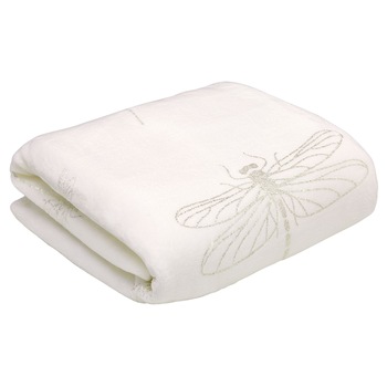 Cuvertura de Pat decorativa, Eurofirany, 150x200, LORI, Alb Cuvertura de Pat decorativa, Eurofirany, 150x200, LORI, Alb