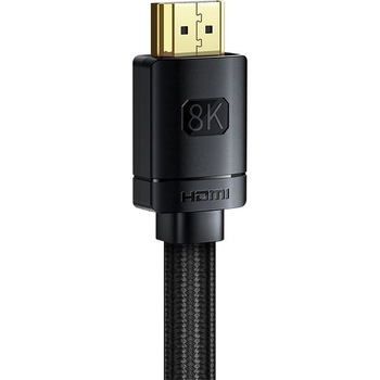 Cablu Hdmi Baseus, adaptor 8K la HDMI 8K din seria High Definition, 3m, negru, CAKGQ-L01 Cablu Hdmi Baseus, adaptor 8K la HDMI 8K din seria High Definition, 3m, negru, CAKGQ-L01