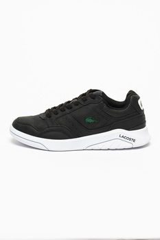 Lacoste, Pantofi sport de piele Game Advance Luxe, Negru Lacoste, Pantofi sport de piele Game Advance Luxe, Negru
