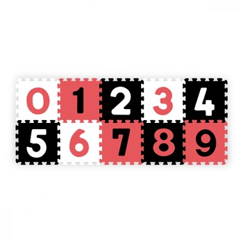 Puzzle Cifre - covoras din spuma 10 buc 274/04 Puzzle Cifre - covoras din spuma 10 buc 274/04