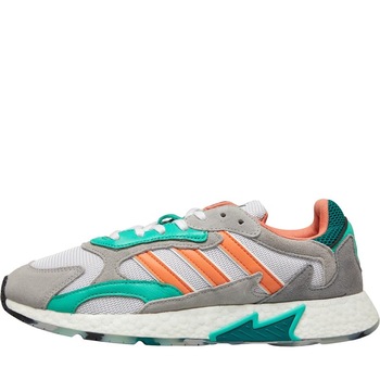 Pantofi sport adidas Originals Tresc Run Boost, Gri/Verde Pantofi sport adidas Originals Tresc Run Boost, Gri/Verde