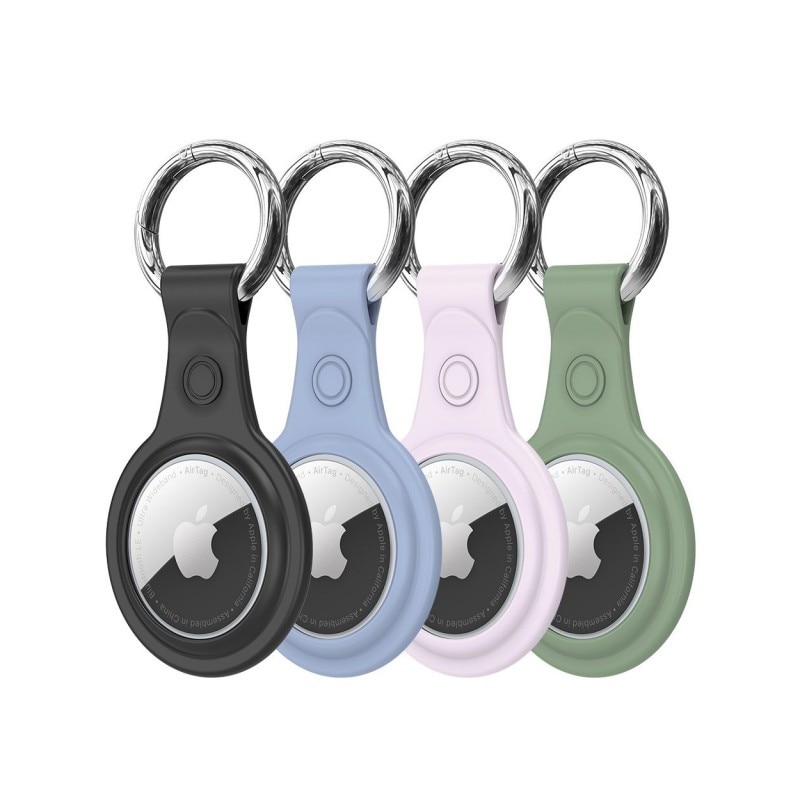 Set Husa Breloc Duxducis Airtag 4 Culori Silicon