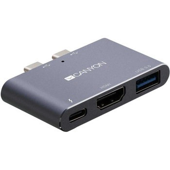 Docking Station Canyon DS-1, Thunderbolt 3, Argintiu Docking Station Canyon DS-1, Thunderbolt 3, Argintiu