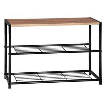 Suport incaltaminte Mili, Unic Spot RO, 60x30x43 cm, negru Suport incaltaminte Mili, Unic Spot RO, 60x30x43 cm, negru