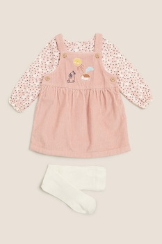 Marks & Spencer, Set de imbracaminte - 3 piese, Roz Marks & Spencer, Set de imbracaminte - 3 piese, Roz