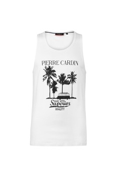 Maiou barbatesc Pierre Cardin, Placement, S, Alb Maiou barbatesc Pierre Cardin, Placement, S, Alb