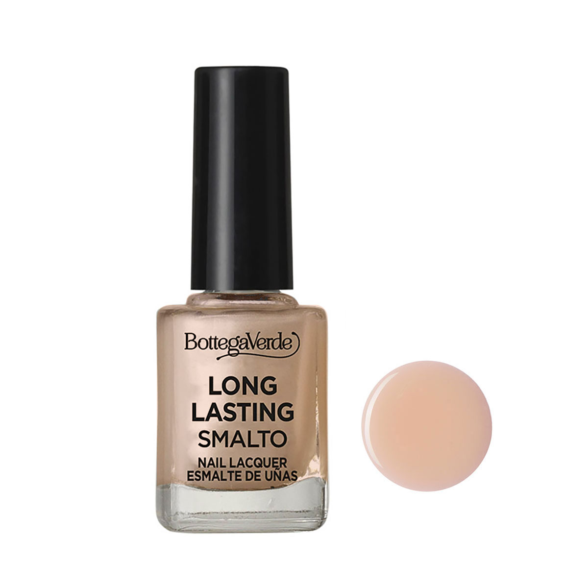Lac de unghii stralucitor, roz natural - Smalto, 10 ML, Bottega Verde