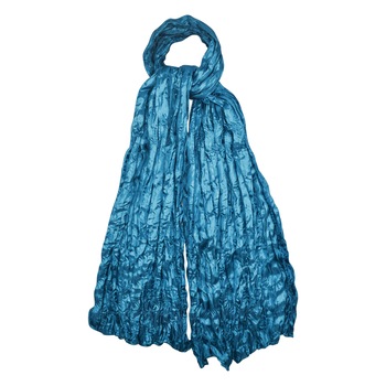 Esarfa Dama 160 x 60 cm, Viscoza, Albastru Esarfa Dama 160 x 60 cm, Viscoza, Albastru