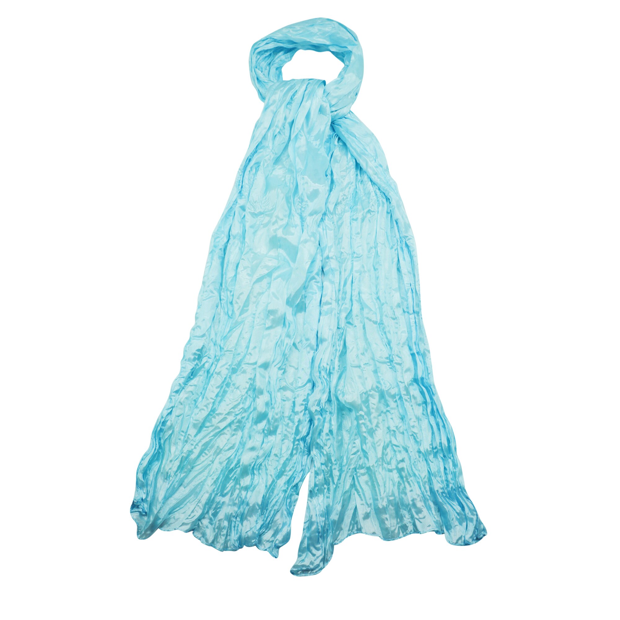 Esarfa Dama 160 x 60 cm, Viscoza, Albastru Deschis