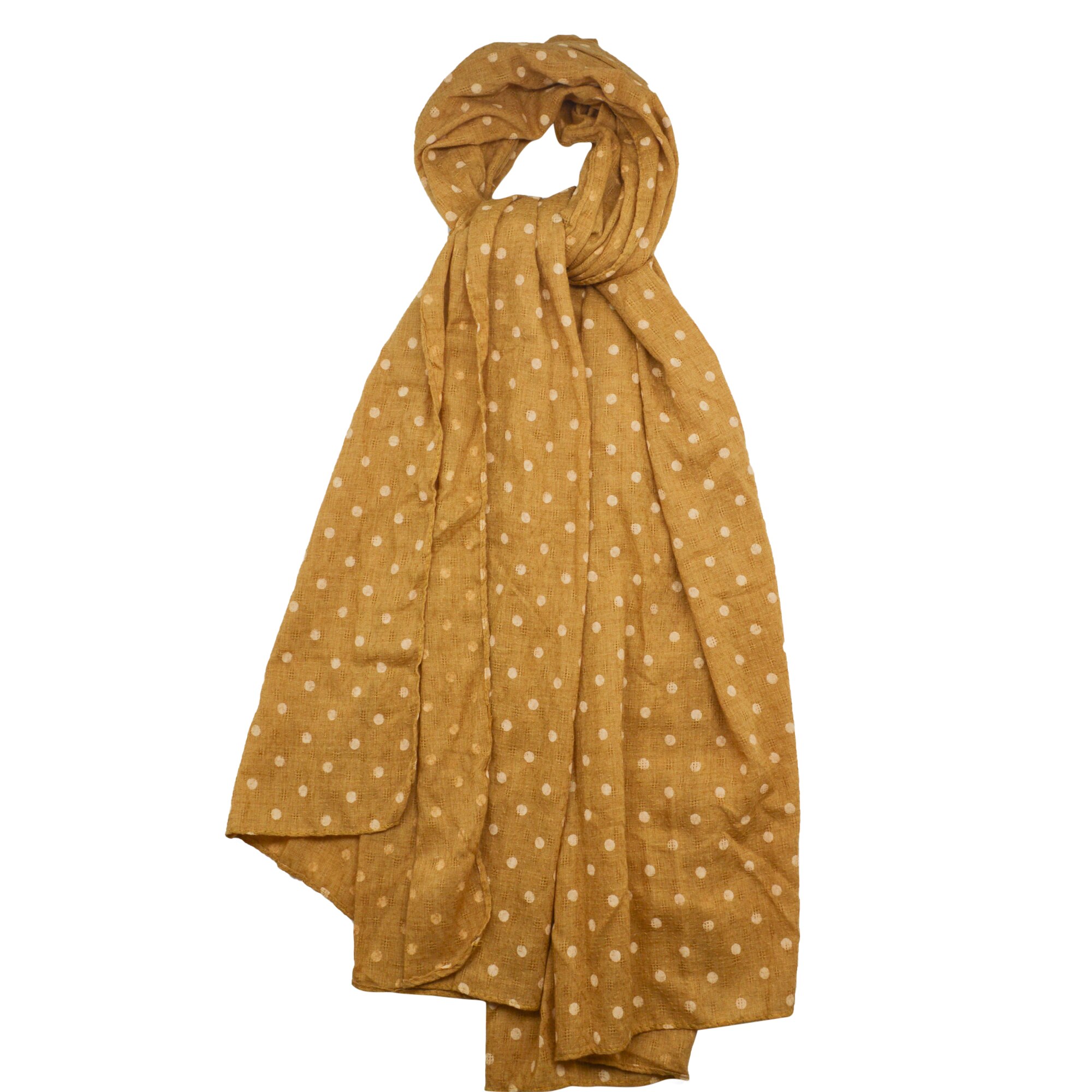 Esarfa Dama 175 x 65 cm, 80% Bumbac 20% Poliester, Bej